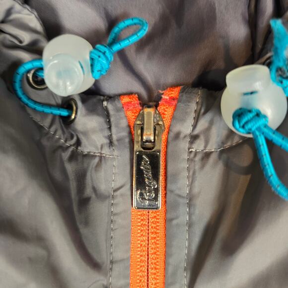 ORIGINAL PENGUIN  By Munsingwear Gray/Orange INSULATED JACKET Men's Lg - Picture 3 of 10